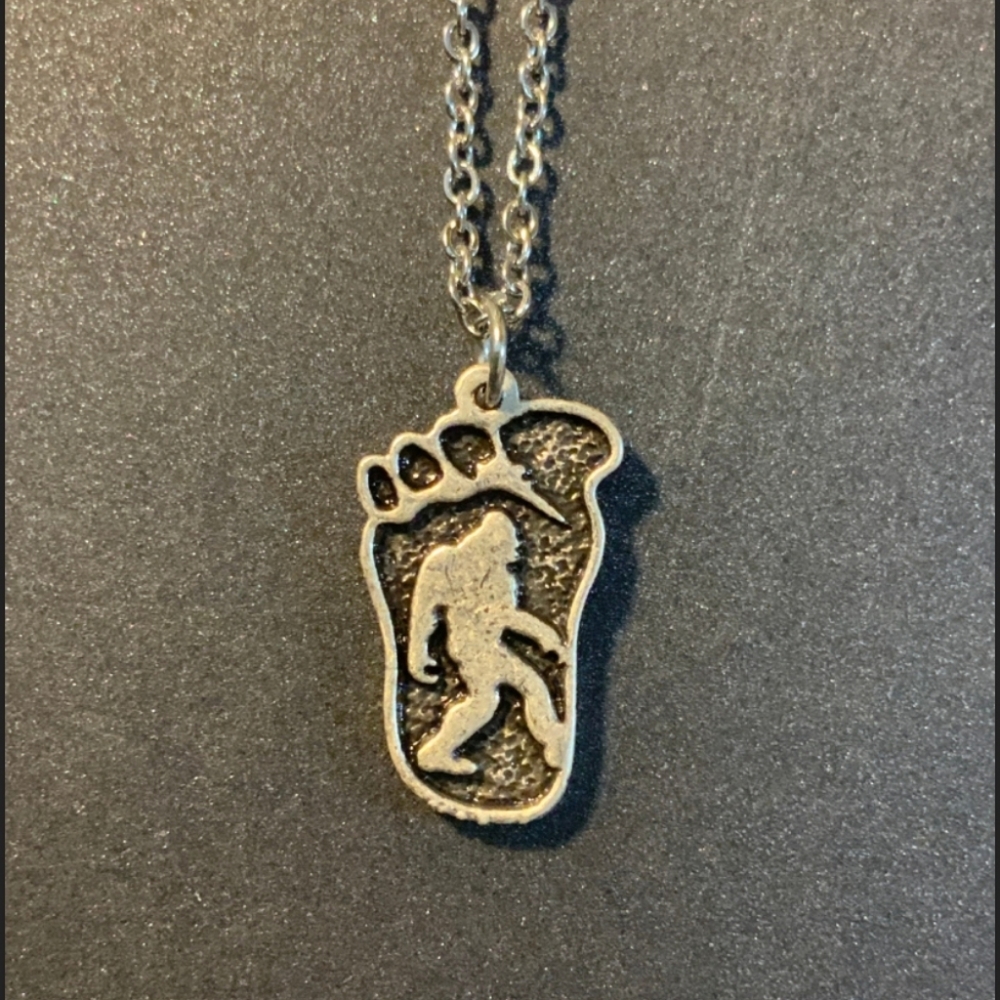 Big foot necklace Bigfoot Sasquatch Paranormal